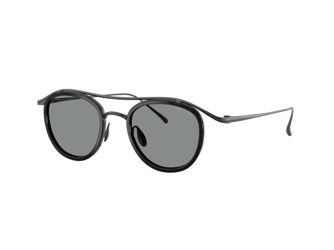 Giorgio Armani 0Ar6179t Titanium Double Bridge Sunglasses