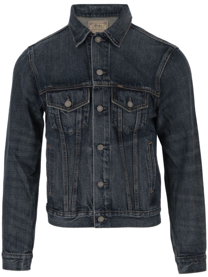 Polo Ralph Lauren Classic Cotton Denim Jacket With Structured Silhouette