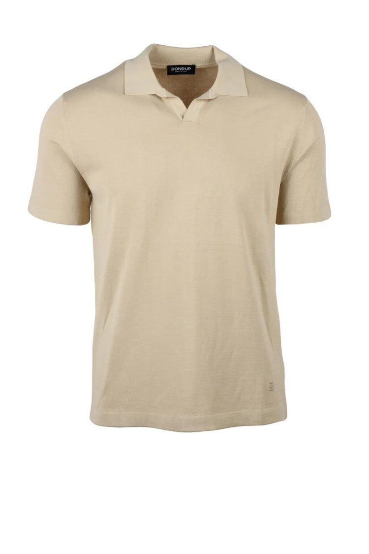 Dondup Knit Polo Shirt - Beige