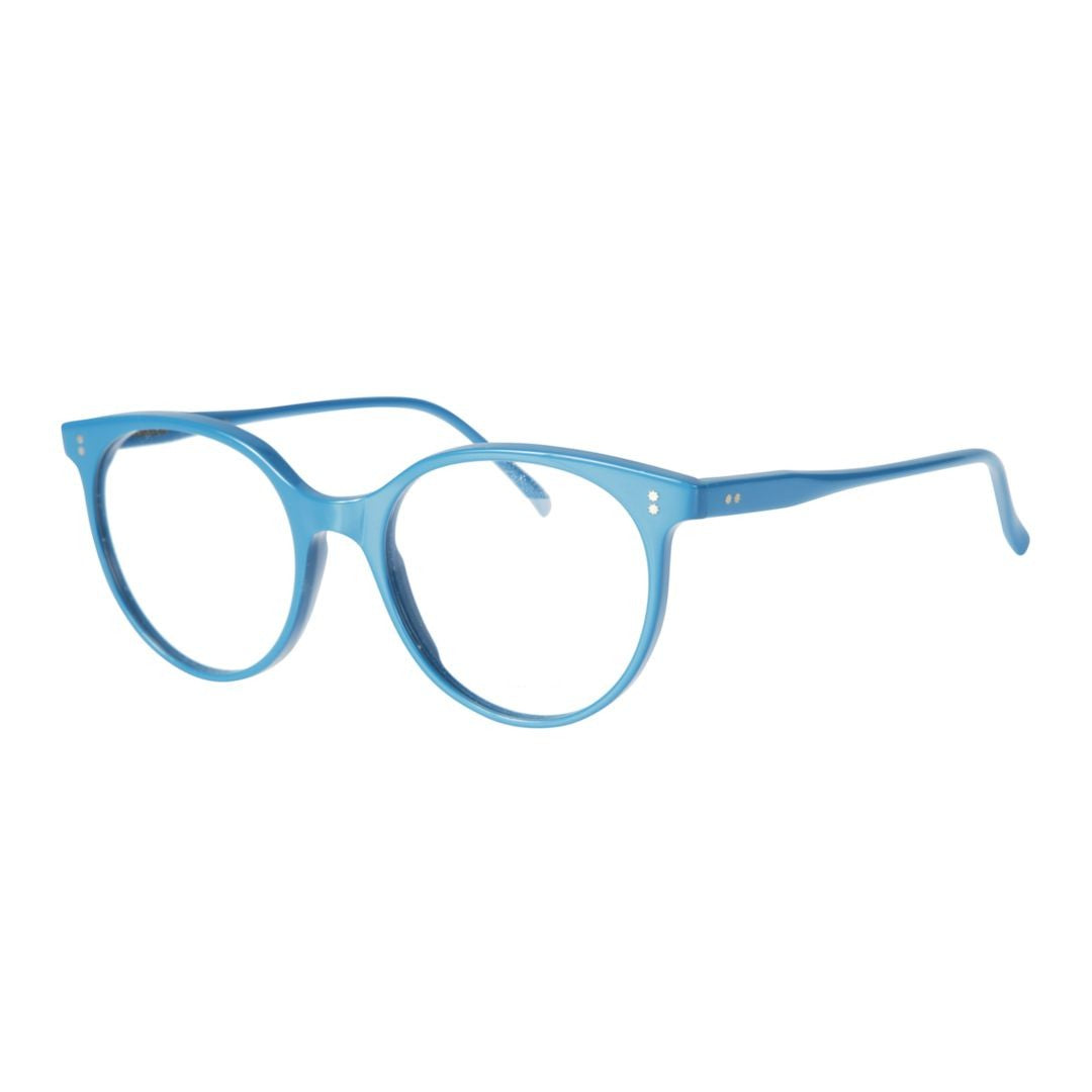 Kador Blue Cynda/N-52 Glossy Cat-Eye Eyeglasses