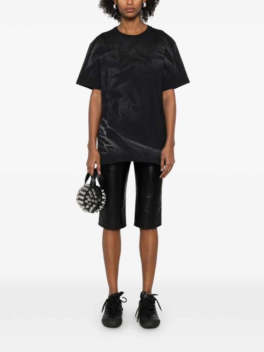 Alexander Wang Relaxed-Fit Black T-Shirt