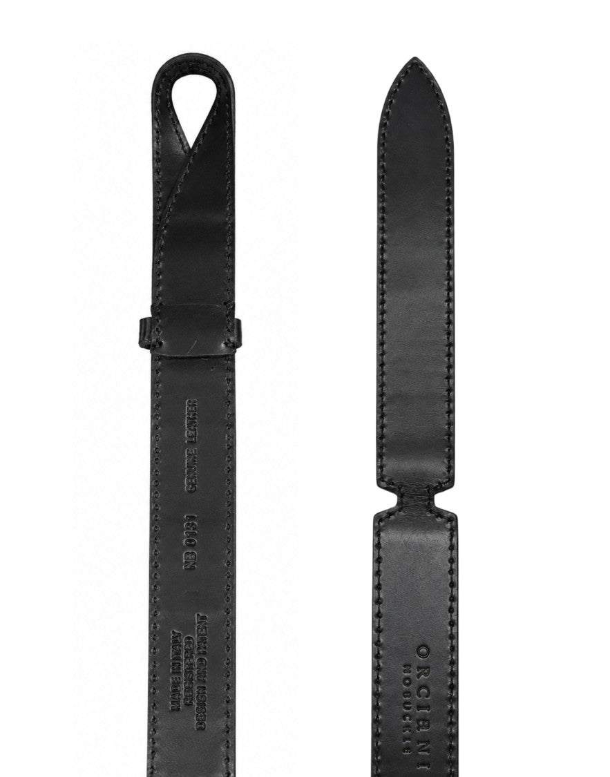 Orciani Multicolor Textured Leather Belt
