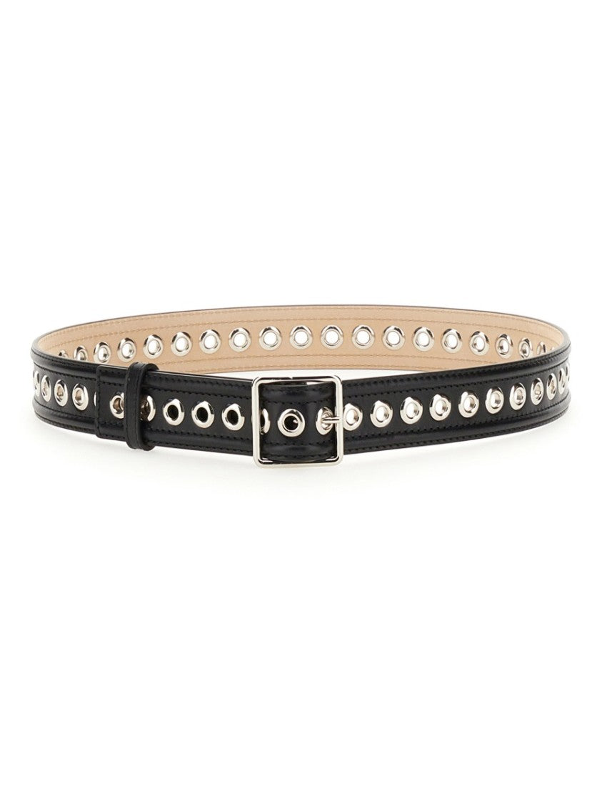 Alexander Mcqueen Medium Belt With Eyelets