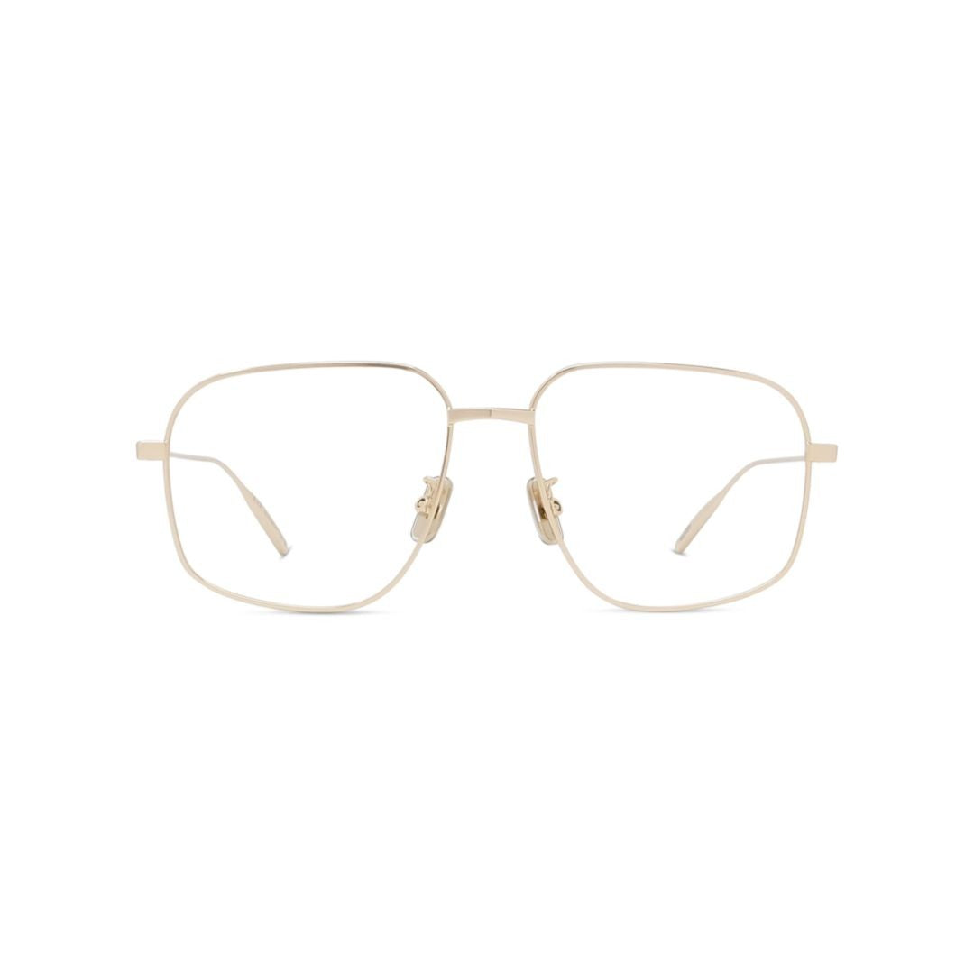 Givenchy Gv50051u Minimalist Gold-Finish Metal Square Eyeglasses