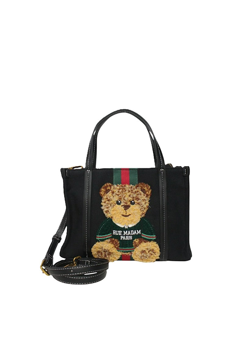 Rue Madame Mini Black Shopping Bag