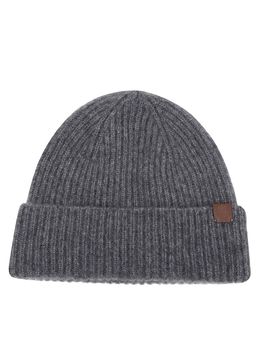 Eleventy Ribbed Knit Beanie