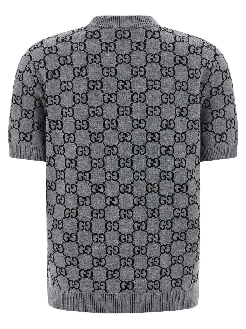 Gucci Reversible Sweater Gg Jacquard