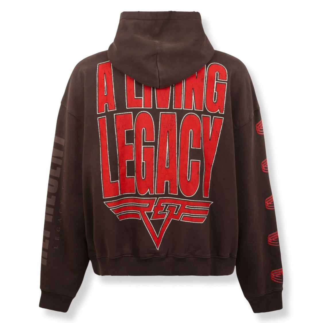 Represent Regular Fit Brown Hoodie