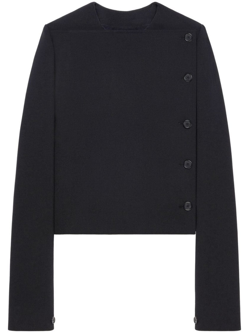 Courrèges Crew Neck Tailored Jacket