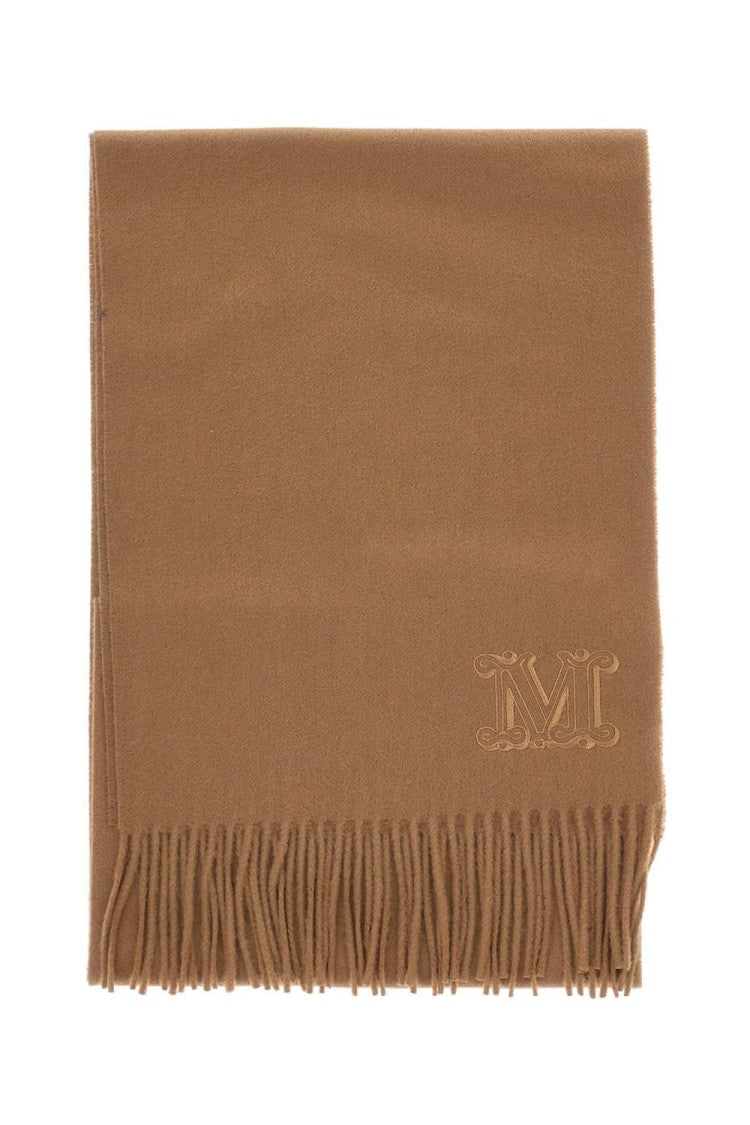 Max Mara Wool Scarf With Subtle Logo