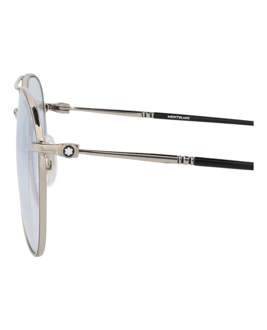 Montblanc Photochromic Aviator-Frame Metal Sunglasses