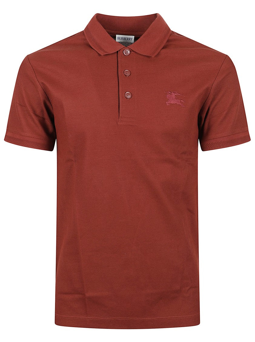 Burberry Men's Polo Shirt With Classic Collar