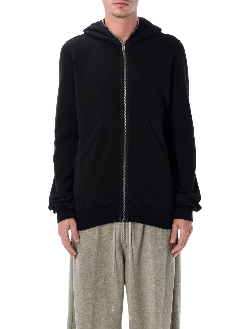 Drkshdw By Rick Owens Gimp Hoodie In Slub Fleece