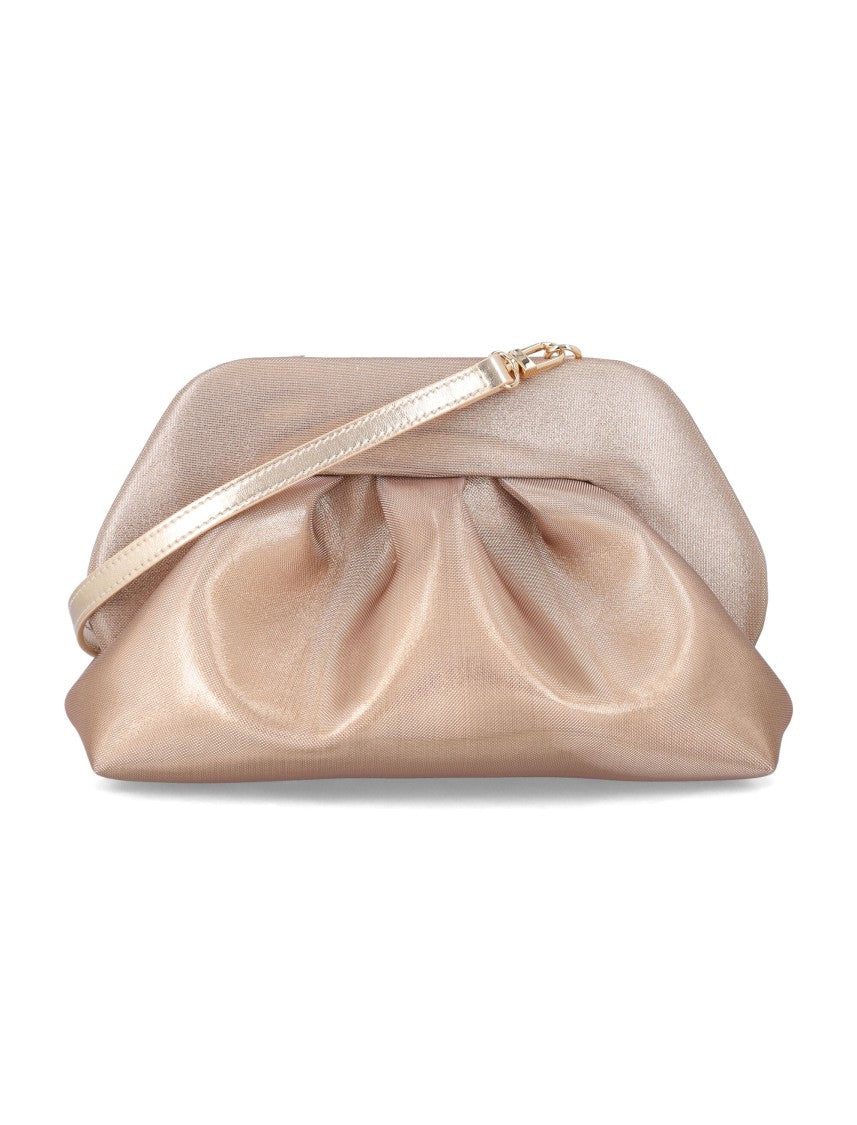 Themoirè Medium Pleated Clutch In Recycled Bios Mesh