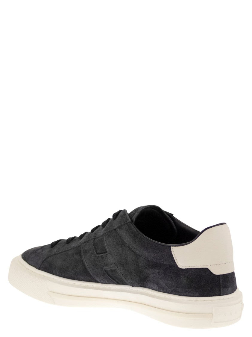 Hogan Rebel Black Suede Trainers