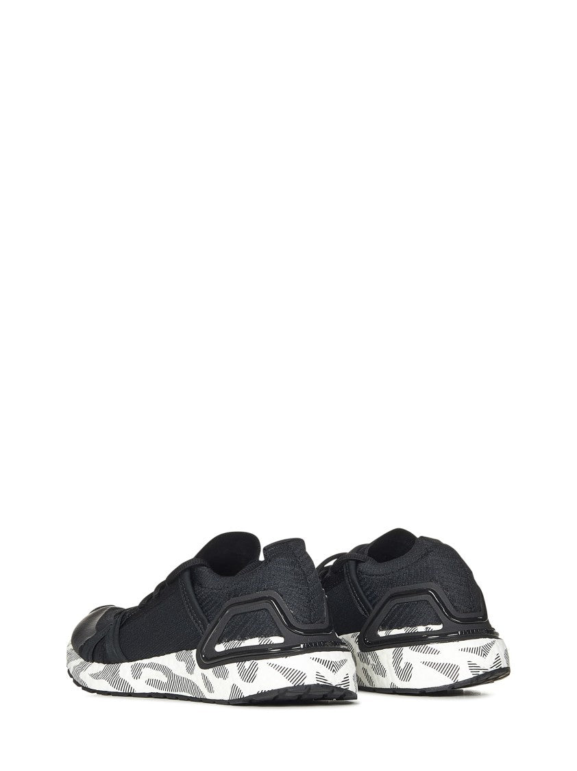 Adidas By Stella Mccartney Black Sneakers With Textured Rubber Sole