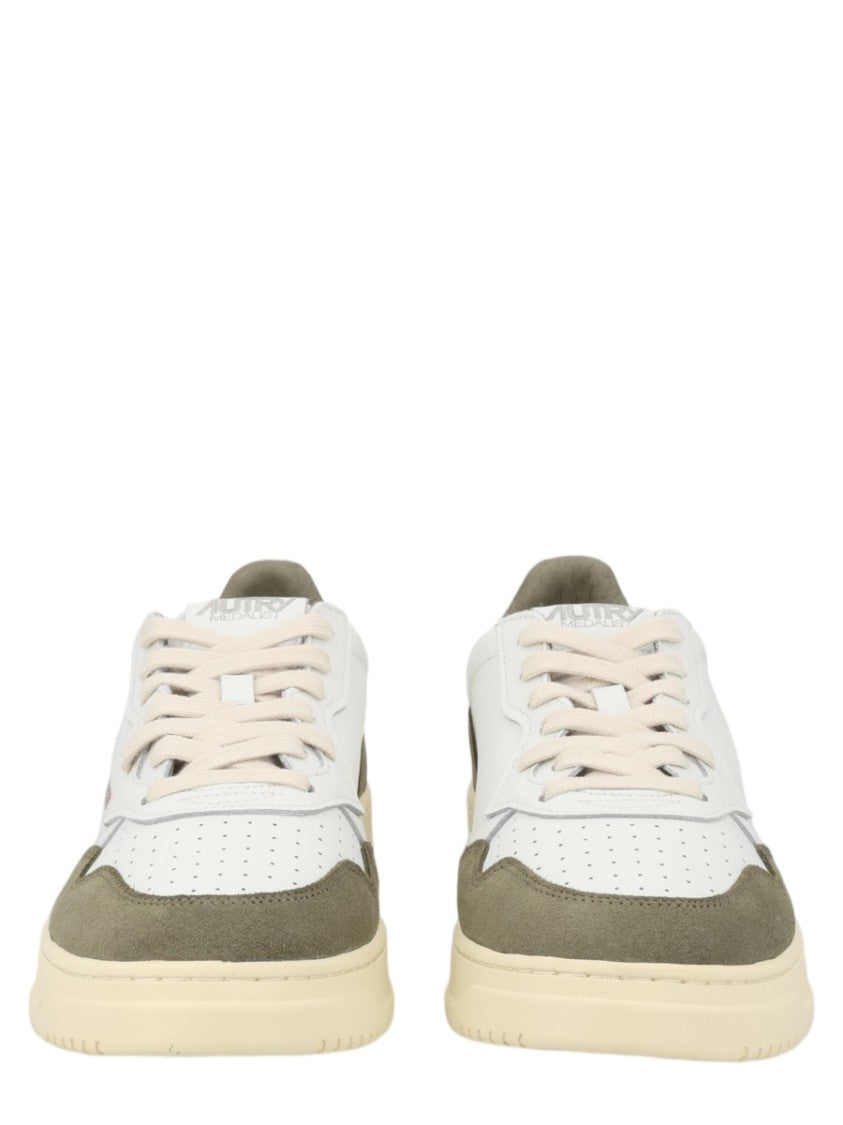 Autry Medalist Low Leather Suede Low-Top Sneakers