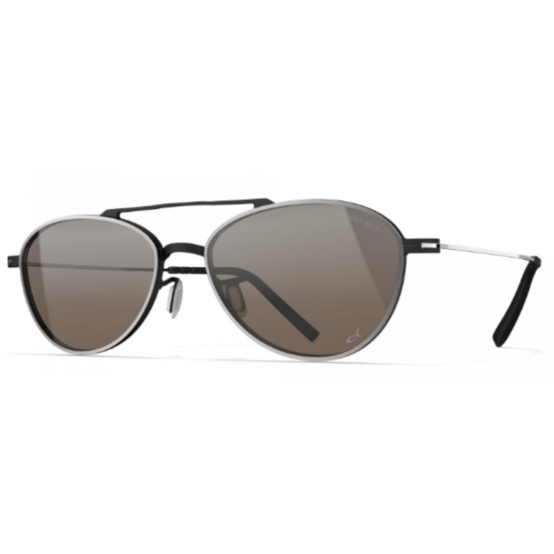 Blackfin Bf1039 Mavericks Oval-Frame Beta-Titanium Sunglasses With Adjustable Nose Pads