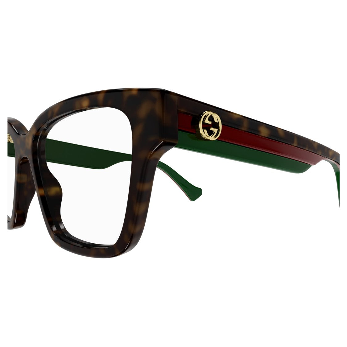 Gucci Gg1302o Square Tortoiseshell Sunglasses