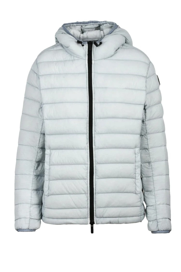 Centogrammi Down Jacket With Zip - White