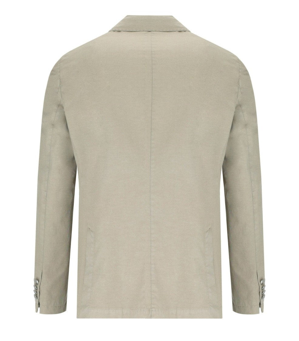Bob Jamie Beige Double-Breasted Jacket