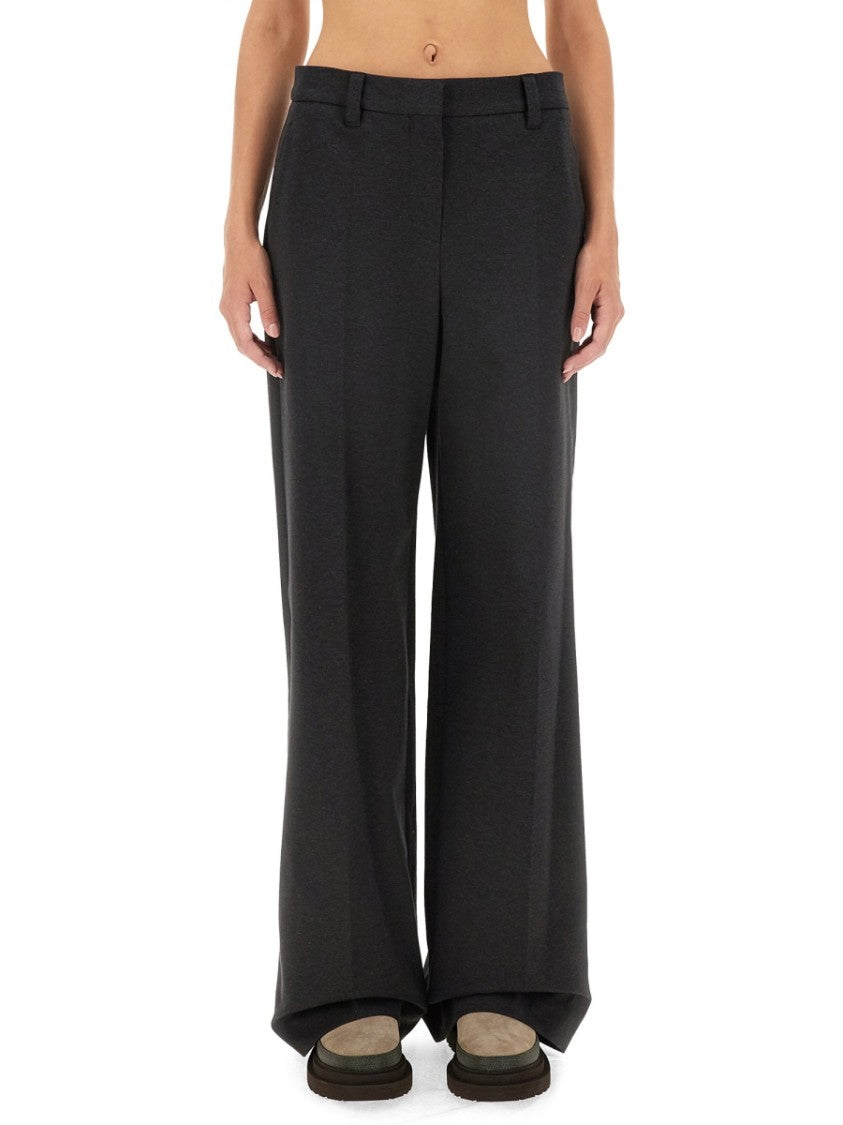 Brunello Cucinelli Wide Leg Pants
