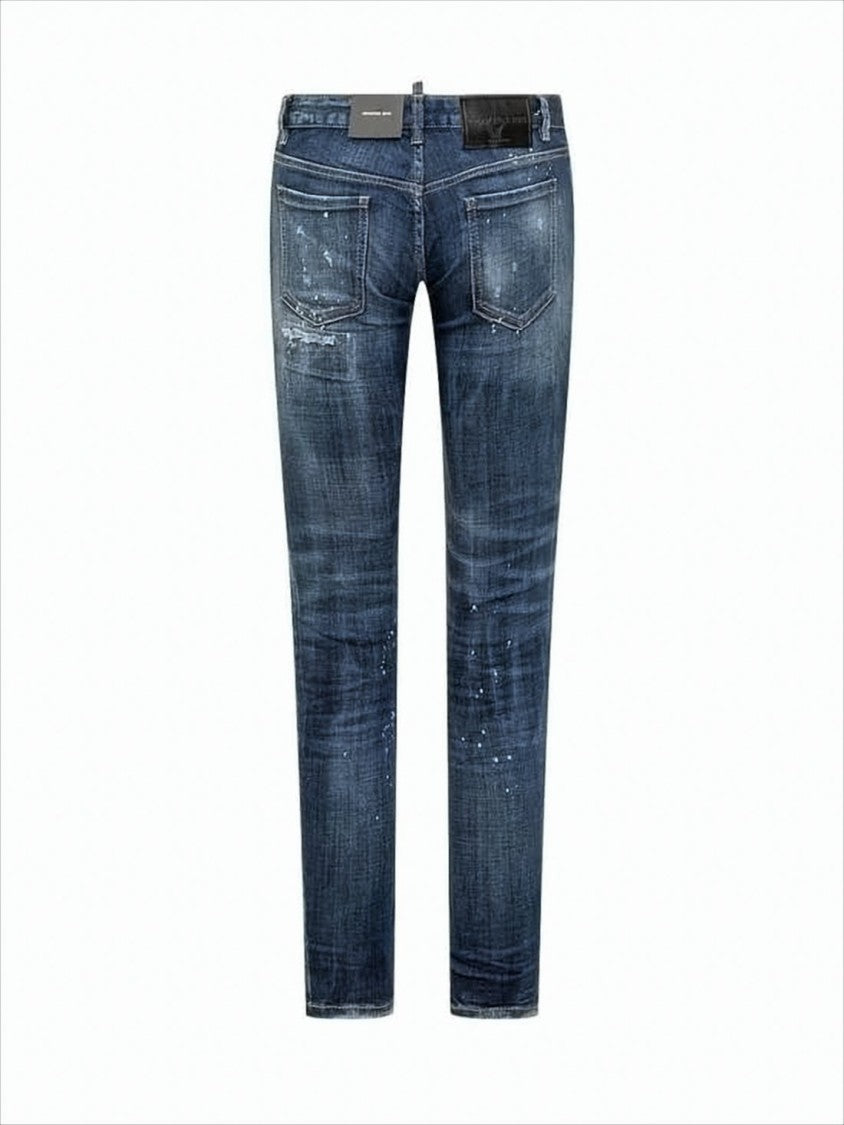 Dsquared2 Slim-Fit Distressed Denim Pants