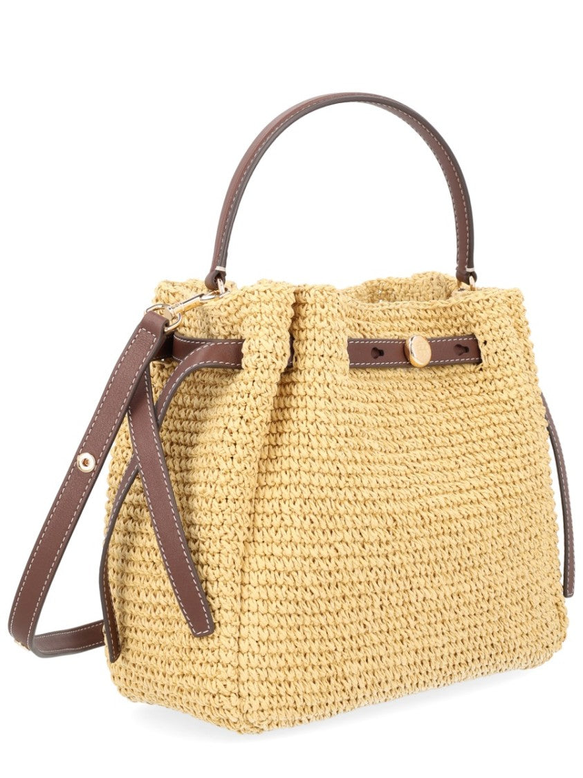 Tory Burch Tory Burch Straw Woven Bucket Bag