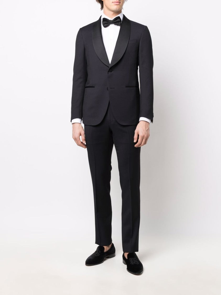Corneliani Tailored Two-Piece Evening Suit With Shawl Lapel