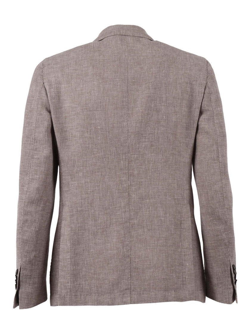Brando-Lubiam Textured Drop S Notch Jacket