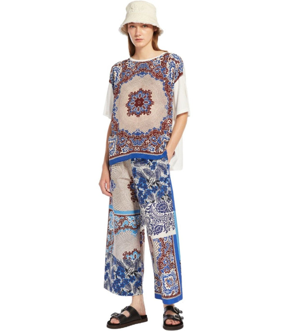 Max Mara West Blue Pants