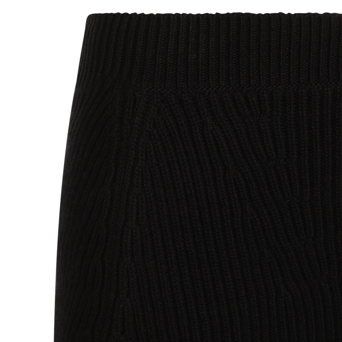 Jil Sander Black Cotton Skirt