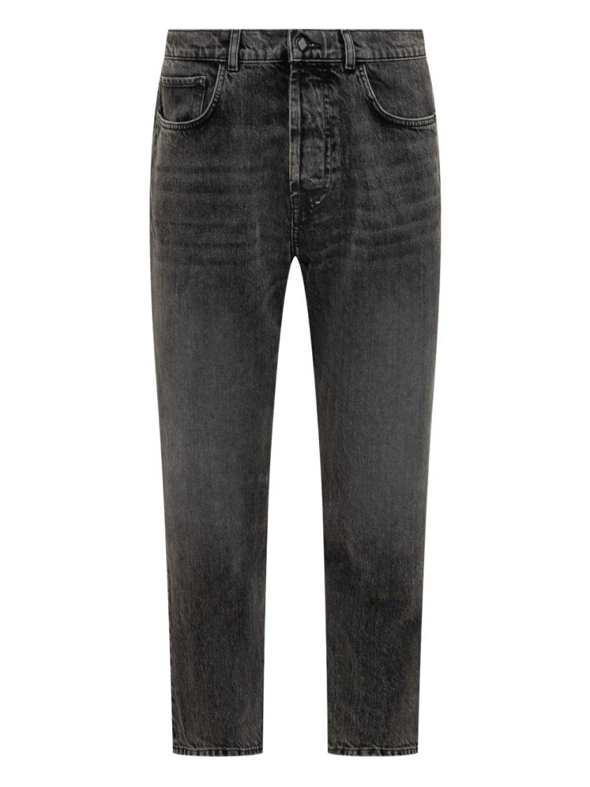 Amish Straight-Leg Black Denim Amish Jeans
