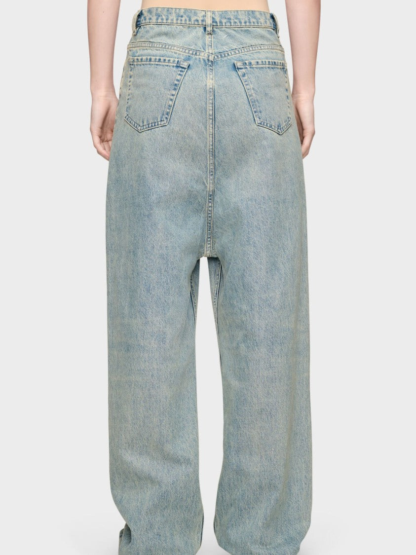 Maison Margiela Light Blue Four Stitches Denim Jeans