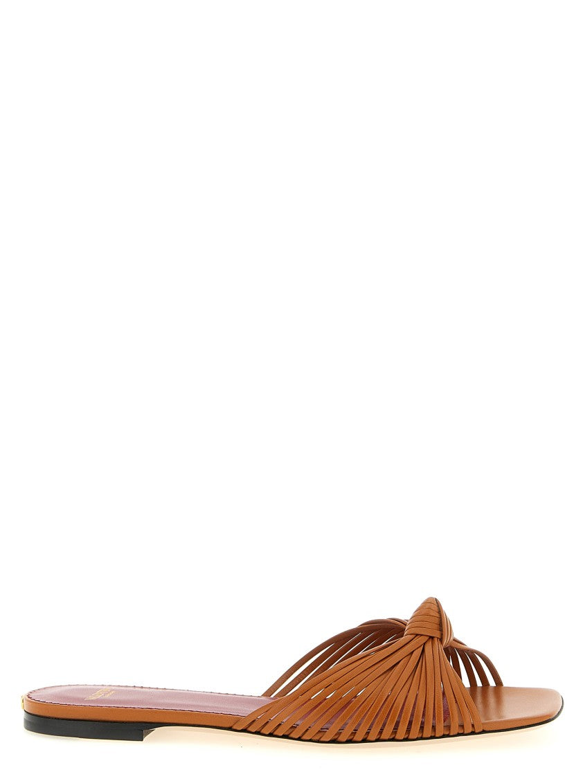 Valentino Garavani 'Annet' Slides In Kid Leather