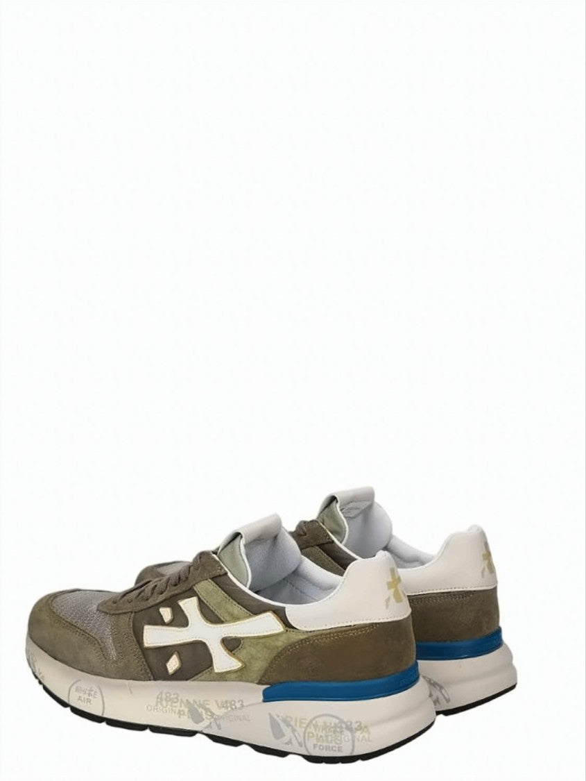 Premiata Mick 8086 Suede Insert Sneakers