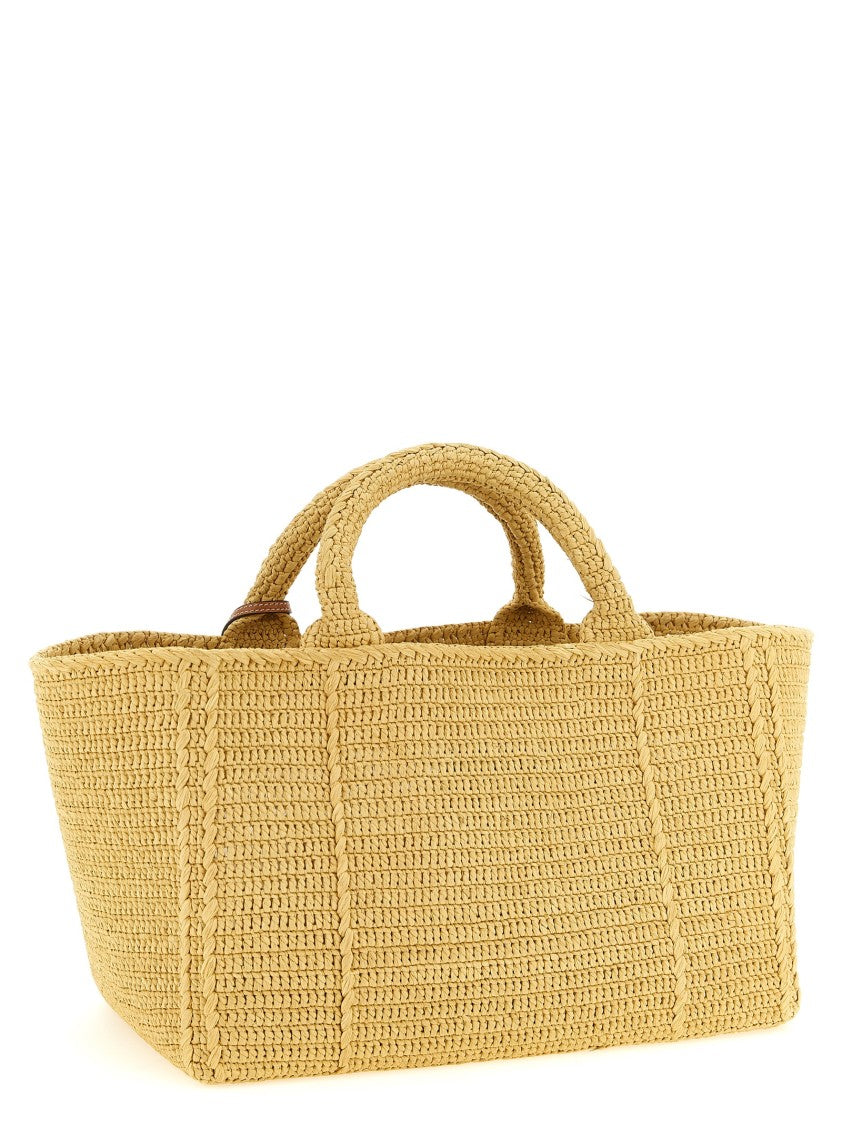 Prada Crochet Shopping Bag