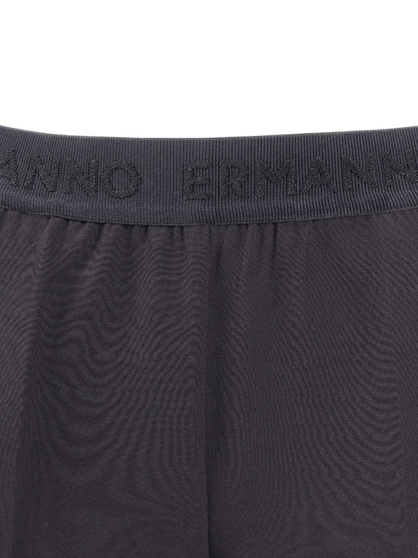 Ermanno Scervino Tailored Pants With Smooth Finish And Refined Silhouette