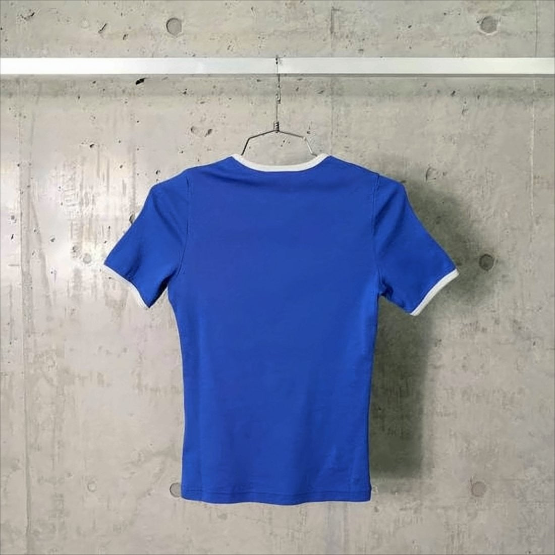 Courrèges Fitted Short-Sleeve T-Shirt With Contrasting Ribbed Trims