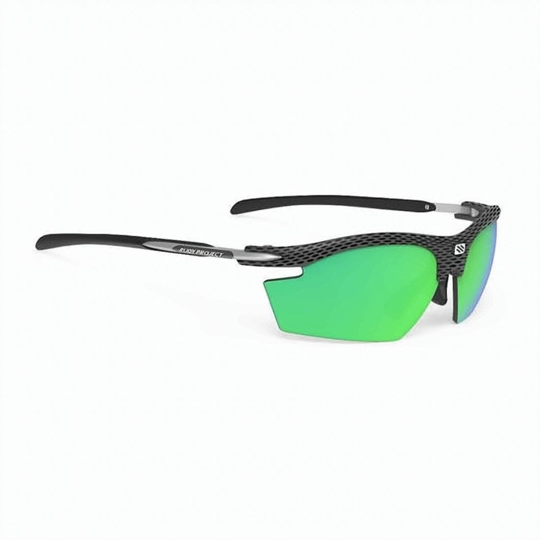 Rudy Project Semi-Rimless Grilamid Sunglasses With Reflective Lenses