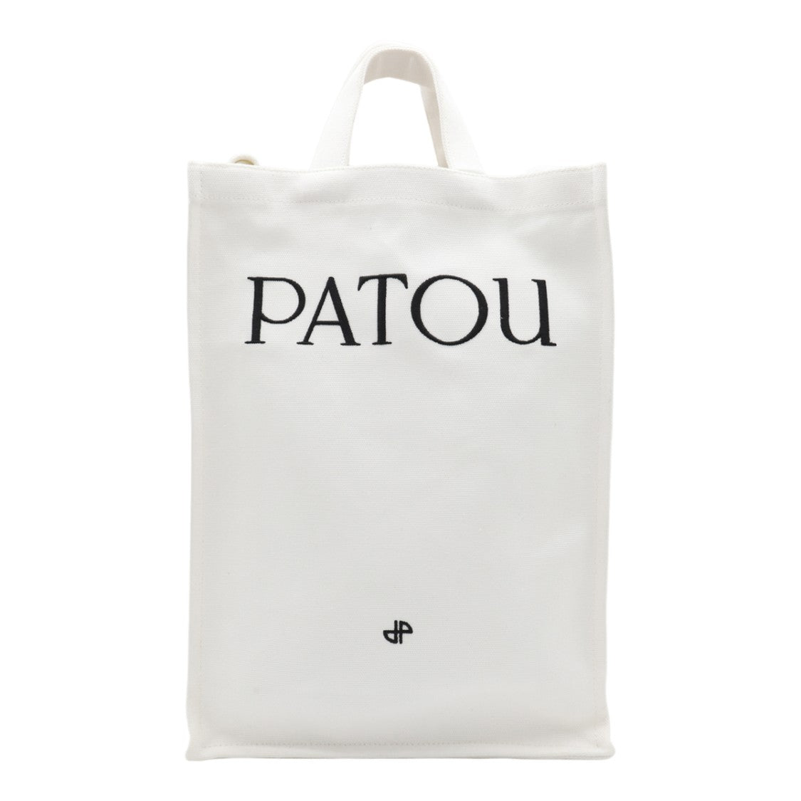 Patou Rectangular Tote Bag With Bold Typography