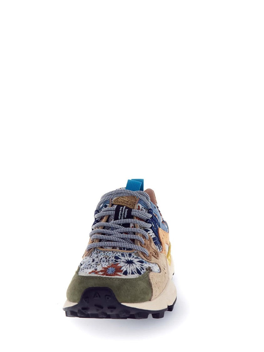 Flower Mountain Yamano 3 Sneakers With Multi-Material Upper