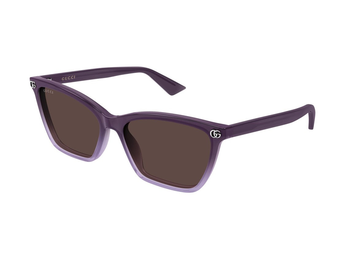 Gucci Purple Gg2111s Gradient Oversized Square Sunglasses