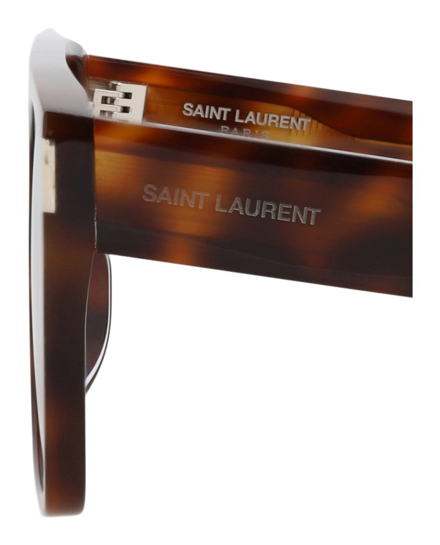 Saint Laurent Square-Frame Recycled Acetate Sunglasses