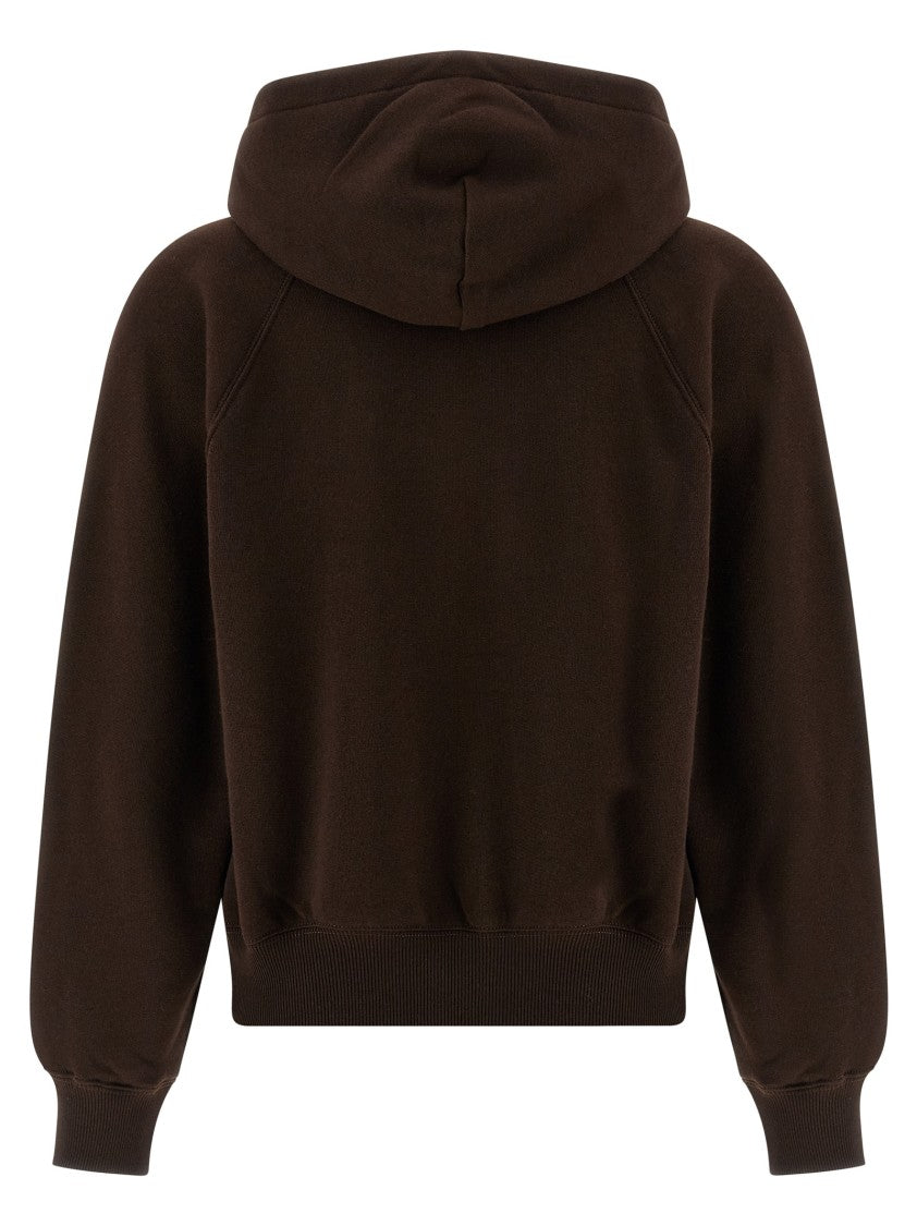 Polo Ralph Lauren Fleece Cotton Hoodie With Logo Embroidery