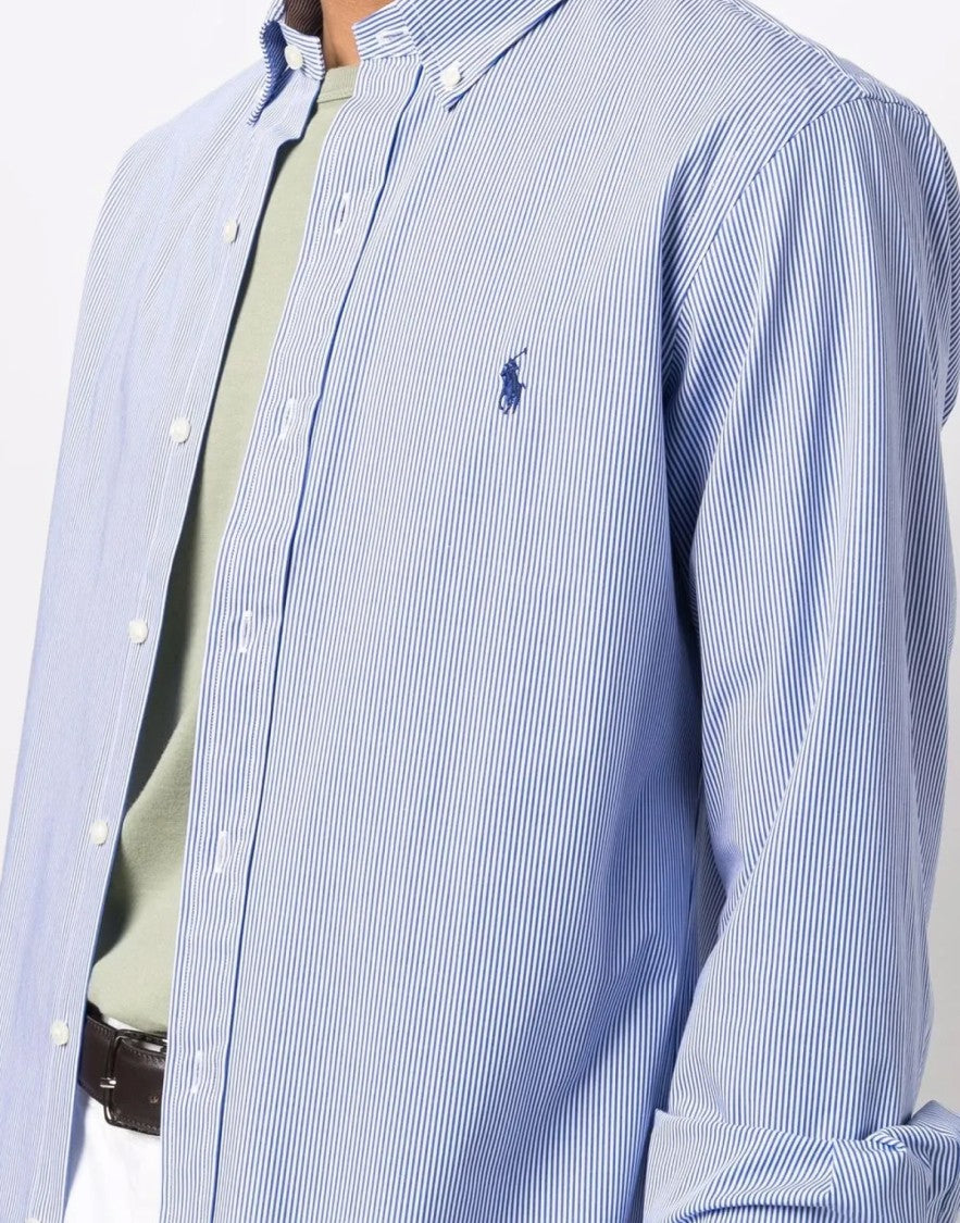 Polo Ralph Lauren Striped Slim Fit Poplin Shirt