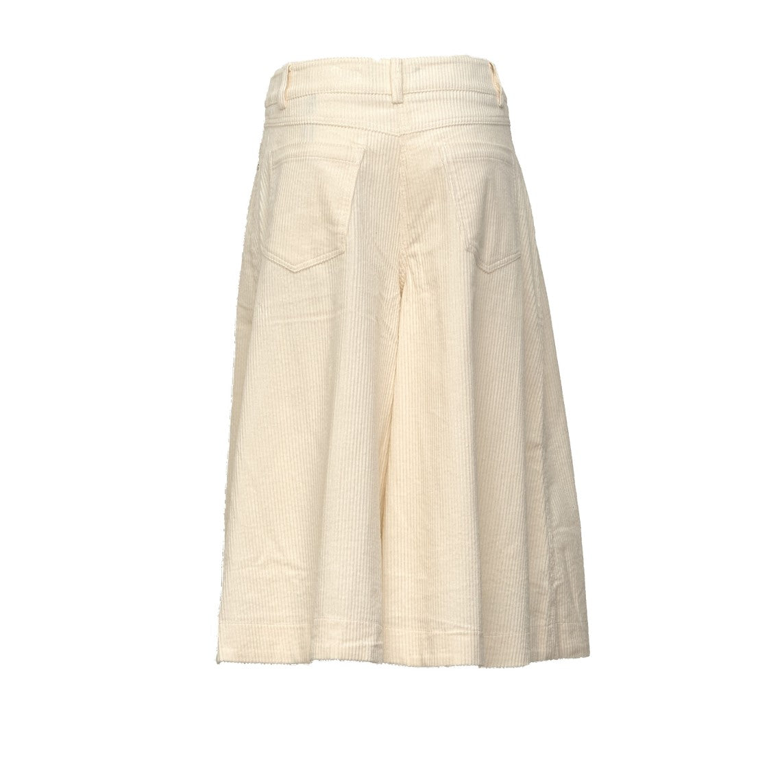 Essentiel Antwerp Brown Kigi Wide-Leg Corduroy Bermuda Shorts