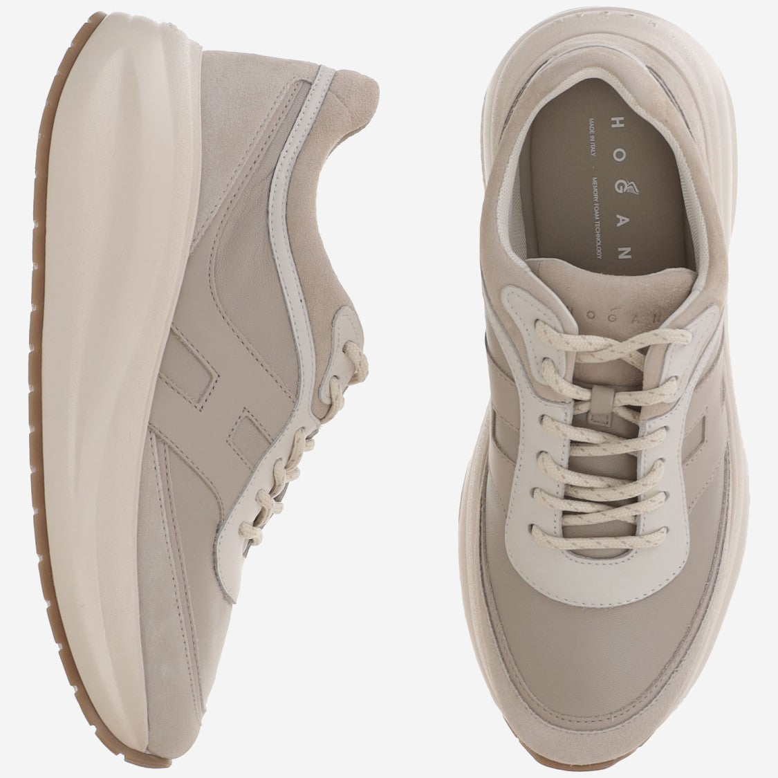 Hogan Beige H696 Sneakers