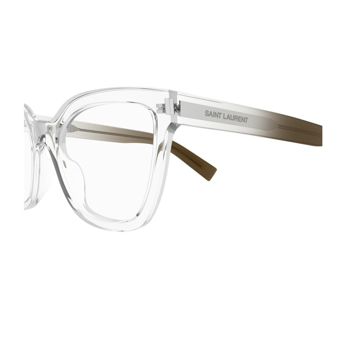 Saint Laurent Transparent Sl 748 Corner Angle Sunglasses