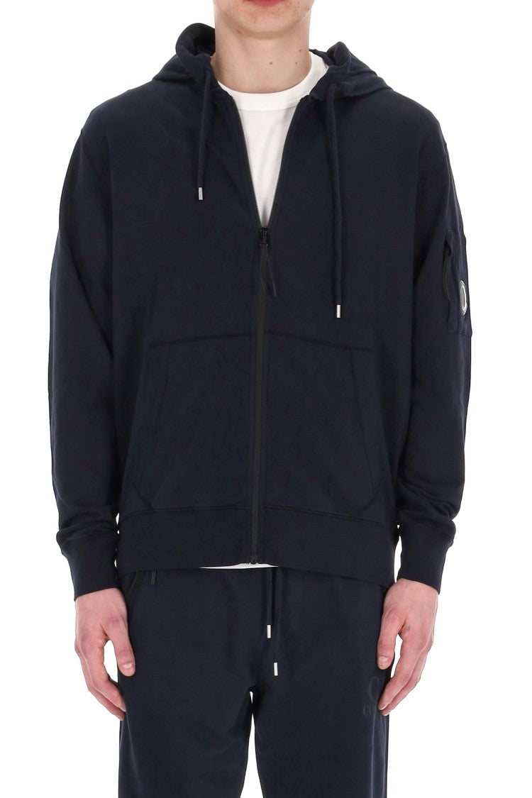 C.P. Company Lightweight Cotton Zip Hoodie With Hood